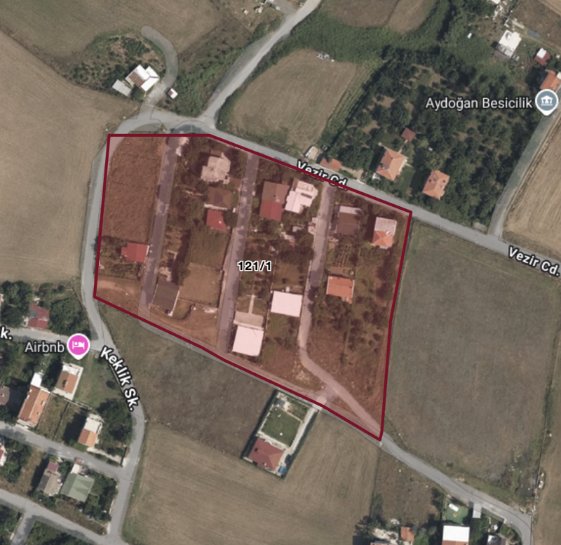 İSTANBUL ARNAVUTKÖY'DE 599 M2 SATILIK HİSSELİ ARSA